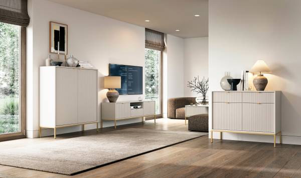 Couchtisch Nova Beige - Gold
