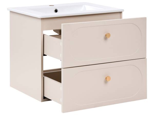 Badezimmerschrank TARUMIR 2-tlg Breite: 60 cm