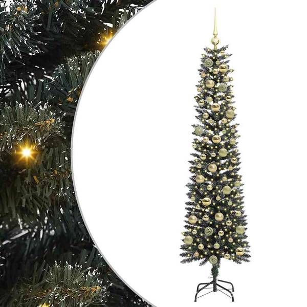 Künstlicher Weihnachtsbaum  3395944 Grün - Stahl - PVC - 51 x 180 x 51 cm