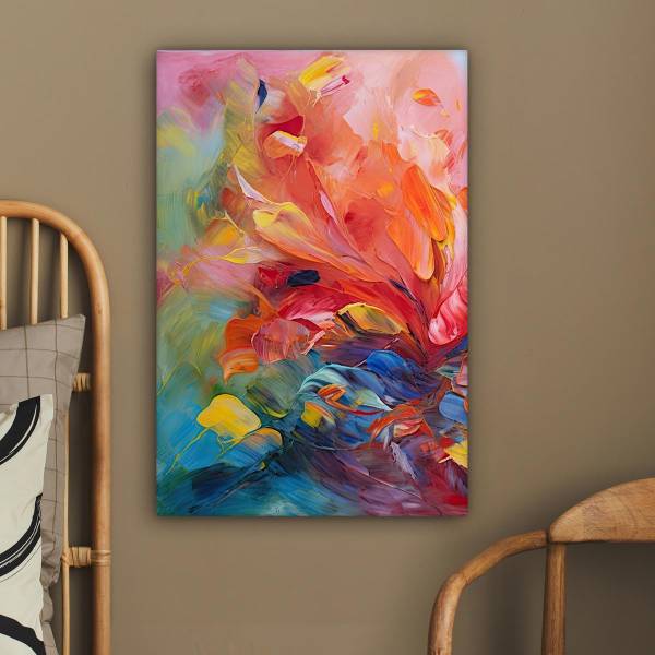 LEINWANDBILD Ölgemälde 60 x 90 cm