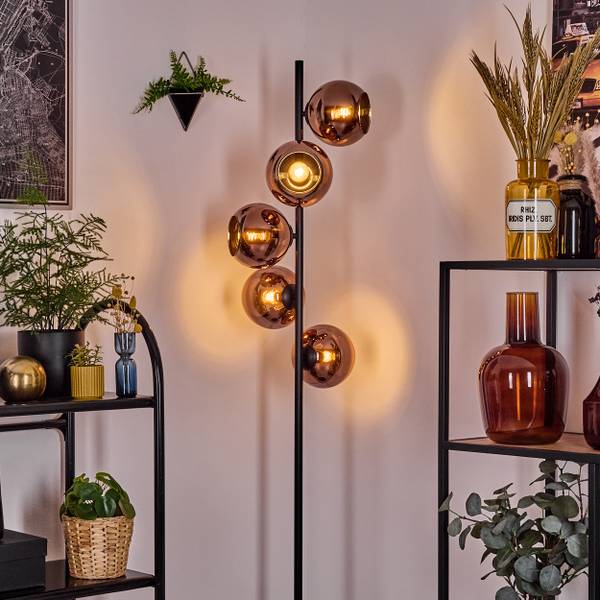 Stehlampe Cesaro Metall - 17 x 33 x 83 cm