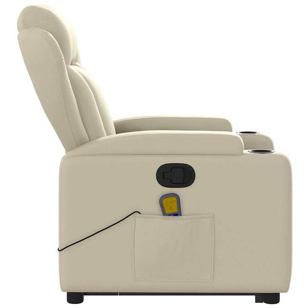 Massagesessel mit Aufstehhilfe 3032385-2 Creme - Weiß
