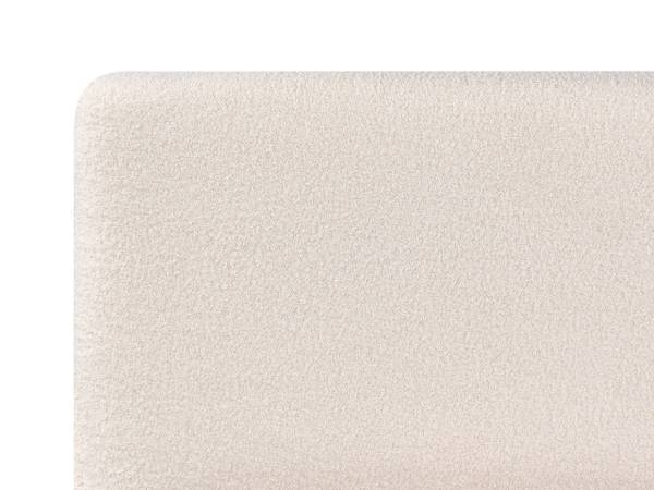 Lit double BOUSSE Blanc - Largeur de la surface de couchage : 140 cm