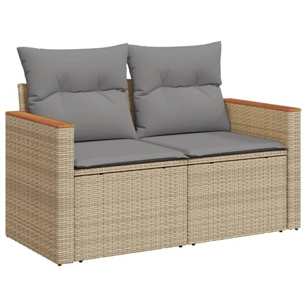 Garten-Lounge-Set 3034859-1 (6-teilig) Beige - Grau - Hellgrau