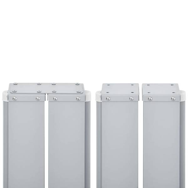 Ausziehbare Seitenmarkise 3000267-1 Blau - Polyester - 1000 x 140 x 1 cm