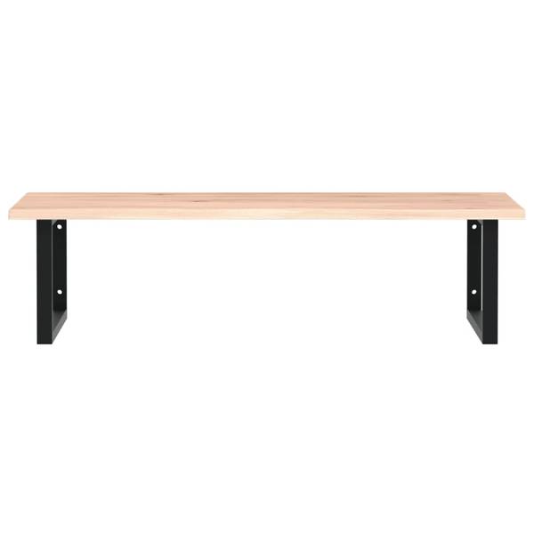 Étagère de vasque 3042577-5 Noir - Marron - Largeur : 60 cm