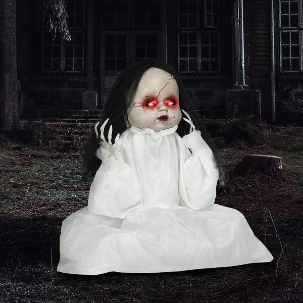 Halloween Mörderpuppe 844-686V00WT Weiß - Textil - 15 x 60 x 60 cm