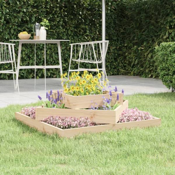 Plantenbak 3028154 grenenhout