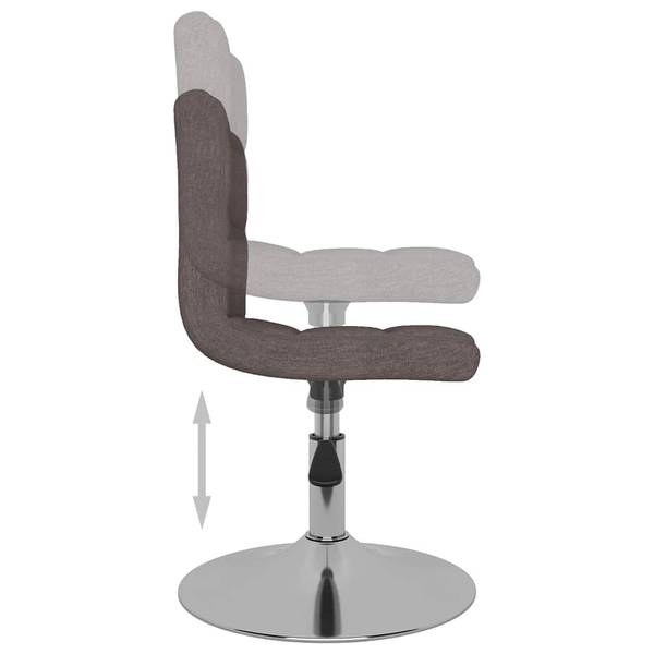 Eetkamerstoel 3012857-3 Set van 4 taupe