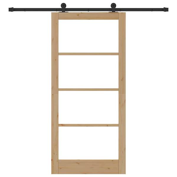 Schuifdeur 3045041-6 zwart - hout