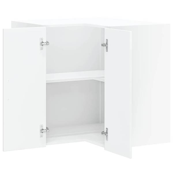 Küchen-Eckhängeschrank XT8276 Weiß - 57 x 60 x 57 cm