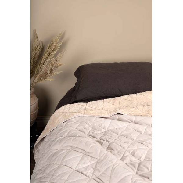 Nilla Bettwäsche Beige - Textil - 250 x 1 x 150 cm