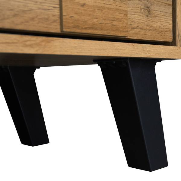 TV-Lowboard Clara Braun - Stahl - 160 x 45 x 36 cm