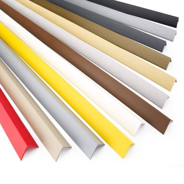 Winkelprofil Kantenschutz 735-KM Weiß - Kunststoff - 2 x 4 x 165 cm