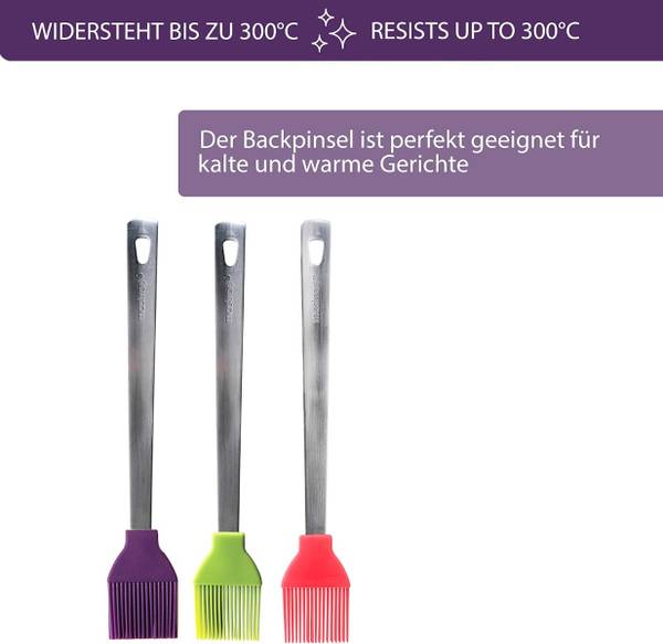 Pinceau à pâtisserie F13018 Vert