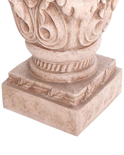 Fontaine décorative VELINO Beige - Résine - 29 x 70 x 29 cm