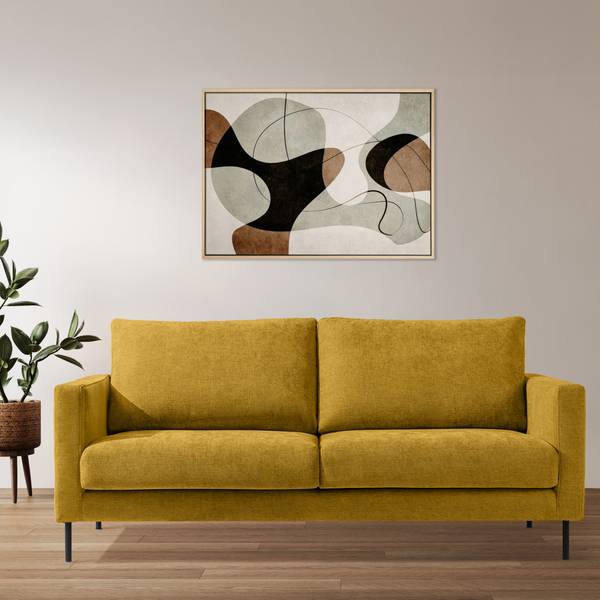 Canapé 3 places LUMO Jaune