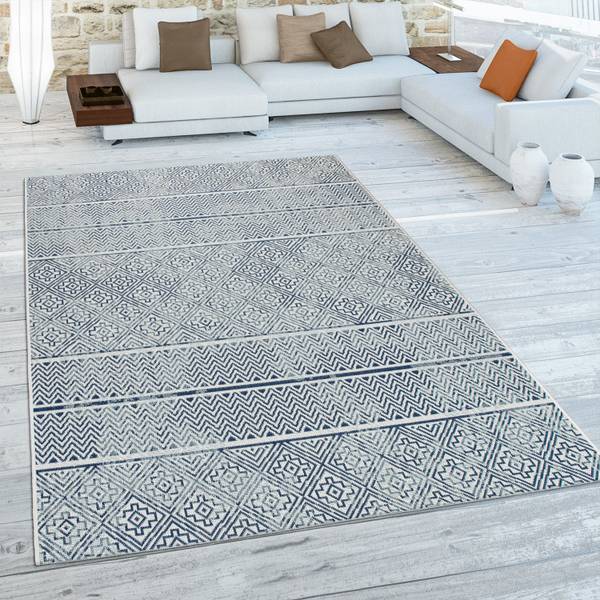 OUTDOORTEPPICH 80/150 cm Ostende 549 Blau - Textil - 80 x 150 cm