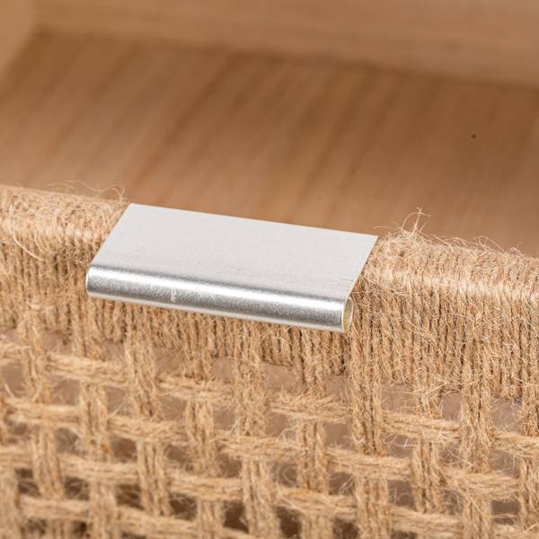 Kommode MERIDA Braun - Rattan - 45 x 71 x 36 cm