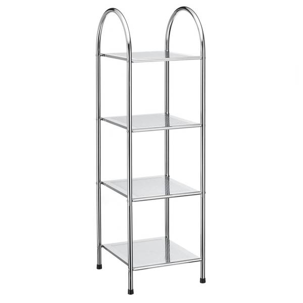 Etagère de salle de bain SECA Argenté - Métal - 34 x 114 x 37 cm