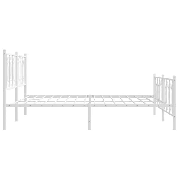 Bettgestell mit Kopf- und Fußteil XT1968 187 x 219 cm