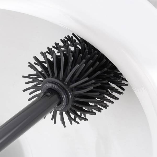 Toilettenbürste 15497 Schwarz - Kunststoff - 7 x 7 x 35 cm