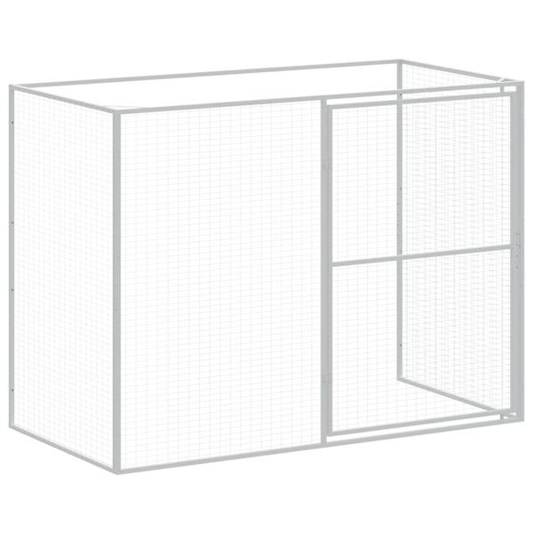 Hundehütte 3030304 Anthrazit - Tiefe: 661 cm