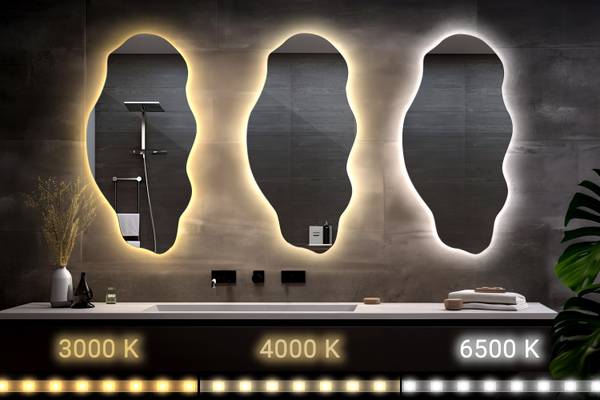 LED-Spiegel Lunara 80 x 40 cm