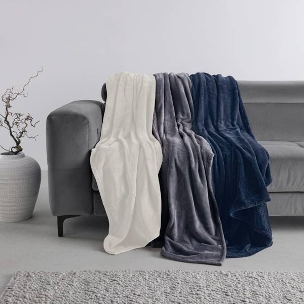 Kuscheldecke KUSCHELIX Anthrazit