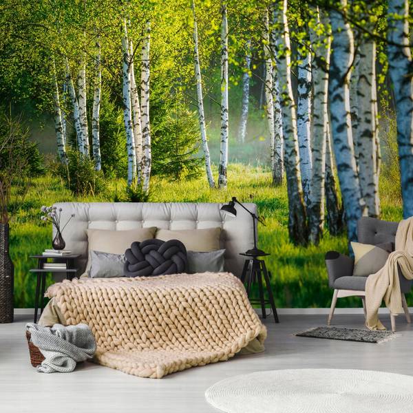 Papier peint Forêt Nature Salon 400 x 280 cm