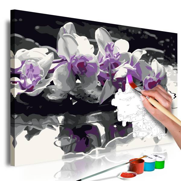 Wandbild Malen nach Zahlen Blumen Yoy kaufen | home24