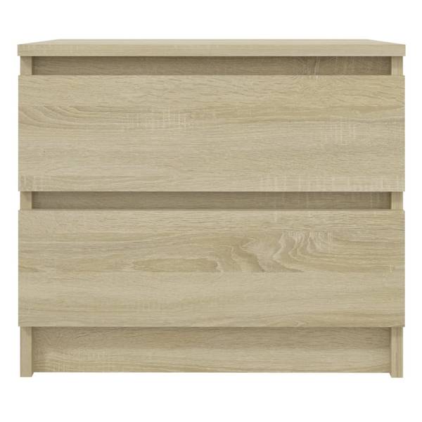Nachttische 2er Set W468 Braun - Holzwerkstoff - 50 x 44 x 39 cm