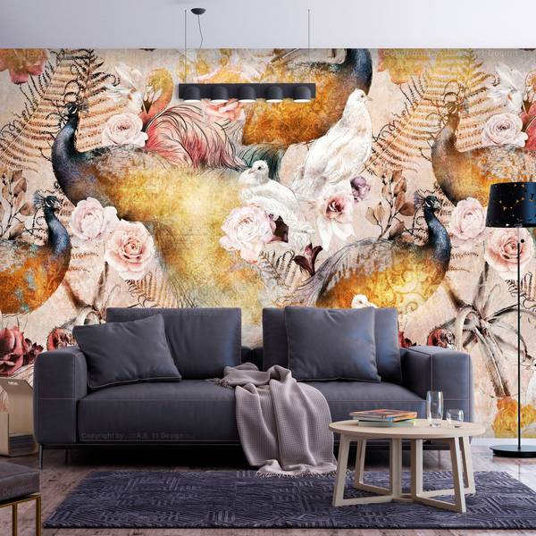 Vliestapete Blumen Ma 450 x 315 cm