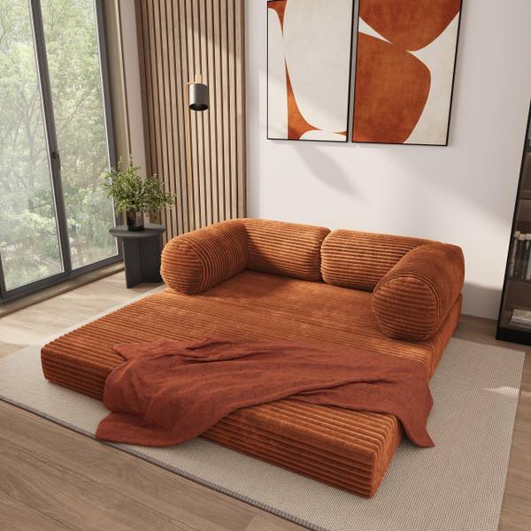 Bettsofa ALVIO Braun
