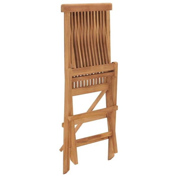 Gartenstühle 3096592 8er Set Braun - Massivholz - 62 x 90 x 46 cm