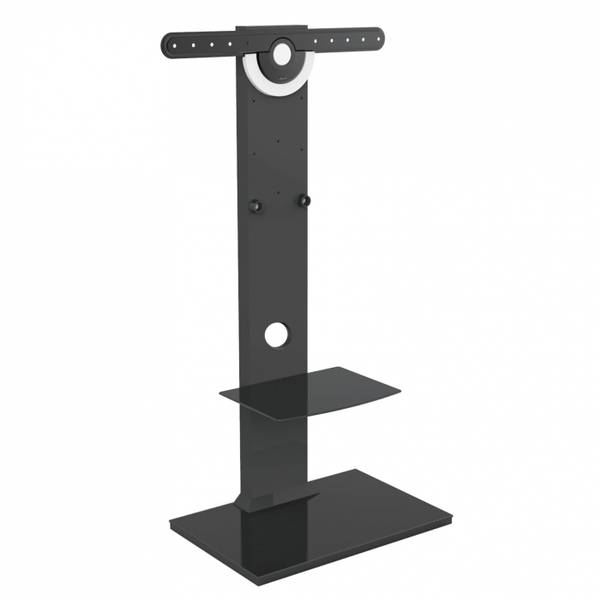 TV-Stand LUMM602 Schwarz - Holzverbundwerkstoff - 60 x 124 x 40 cm