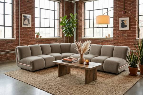 Modulsofa LAYLA Taupe