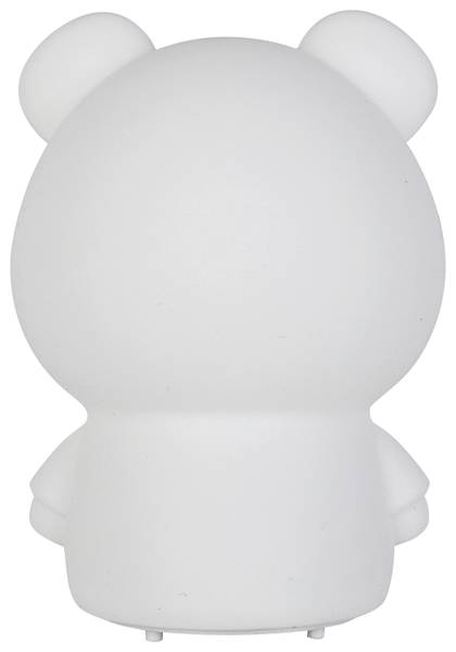 LED-Dekoleuchte BERLI Weiß - Kunststoff - 7 x 10 x 7 cm
