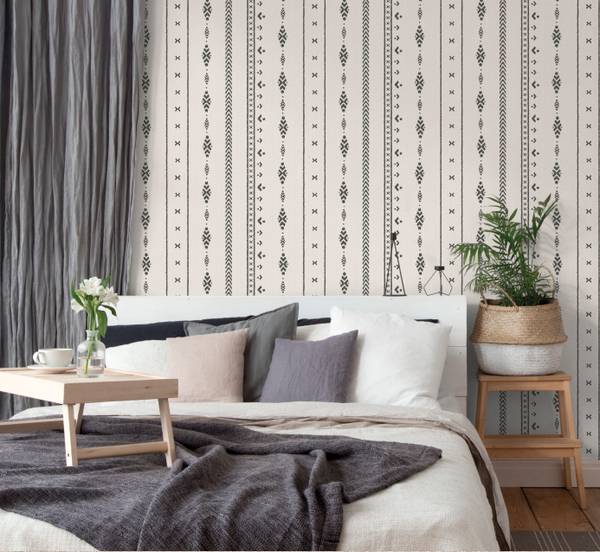 Tapete 640521 Beige - Papier - 53 x 1000 x 1000 cm