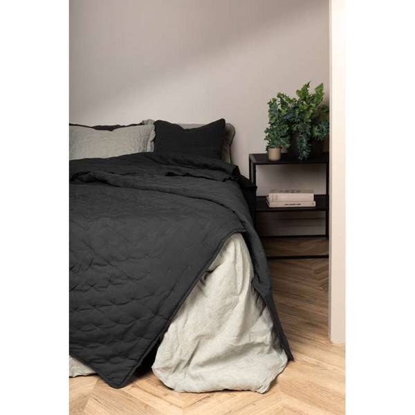Tagesdecke Sally 3 Anthrazit