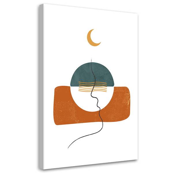 Kunstdruck Minimalistisch 70 x 100 cm
