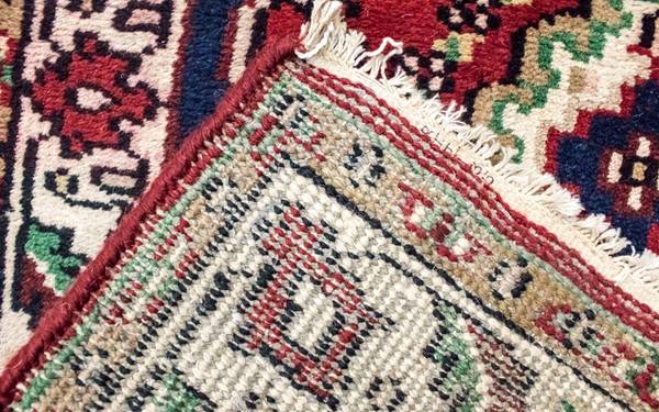 Orientteppich Oriental Rot - Wolle - 90 x 1 x 160 cm
