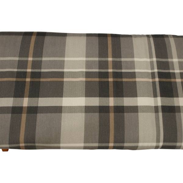 Gartenbank Auflagenset SEATTLE 2-teilig Beige - Grau - Mischgewebe - 195 x 30 x 40 cm