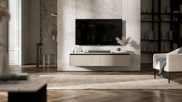 TV-Lowboard Selene Beige - Kaschmir