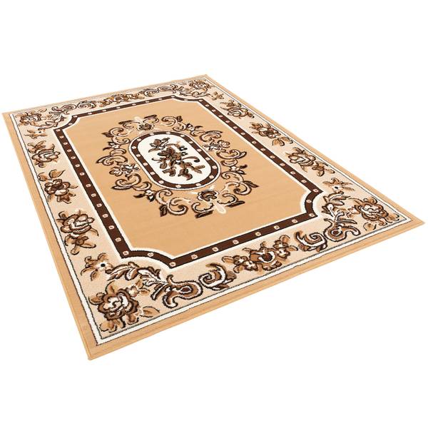 Orient Velours Teppich Trendline Beige - 140 x 200 cm