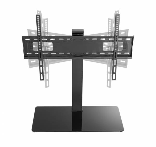 TV-Stand LUMLDT03-17L Schwarz - Stahl - 66 x 79 x 28 cm