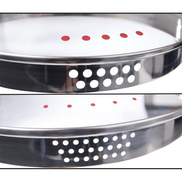 Topf 113108 Schwarz - Metall - 24 x 14 x 36 cm