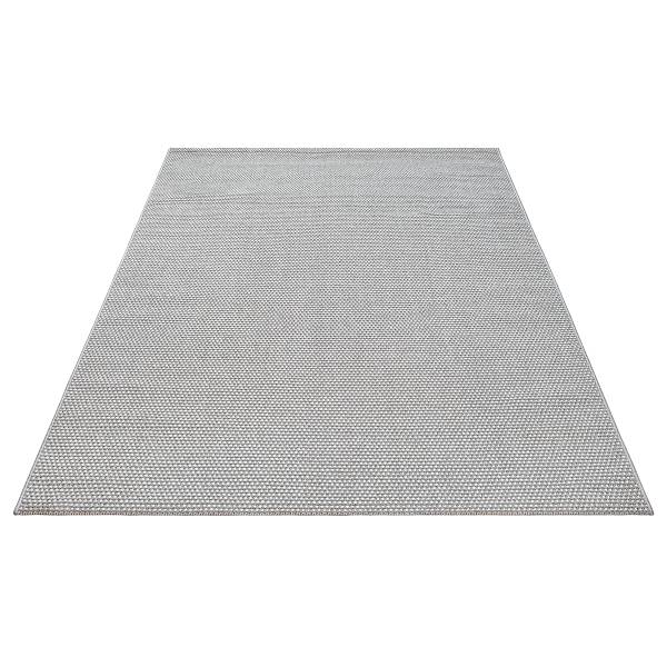 Kurzflorteppich Mira Grau - 200 x 280 cm