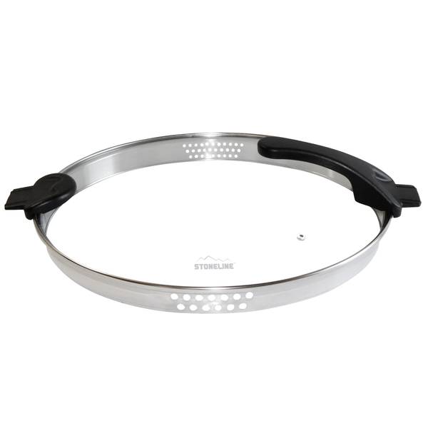 SIEBGLASDECKEL FUTURE Weiß - Kunstharz - 23 x 8 x 23 cm