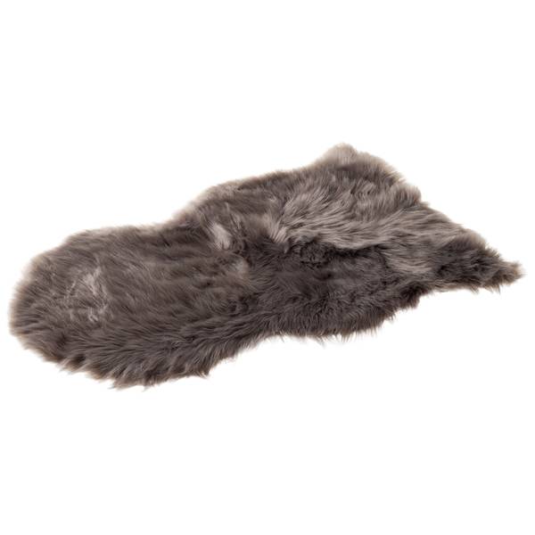 Kunstfell DOLLY Grau - Polyester - 85 x 1 x 50 cm